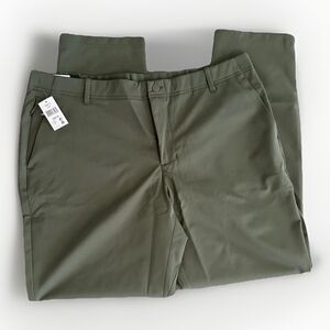 NWT Mondetta Outdoor Project‎ Men's Performance Stretch Green Chino Pant 38x30